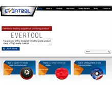 Tablet Screenshot of evertool.com